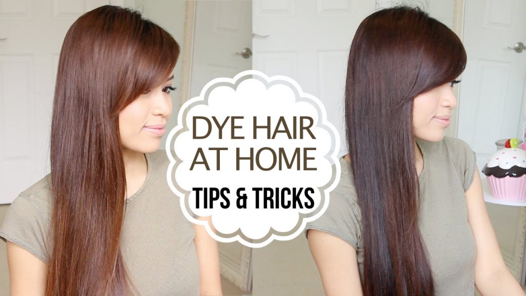 How to dye your hair at home