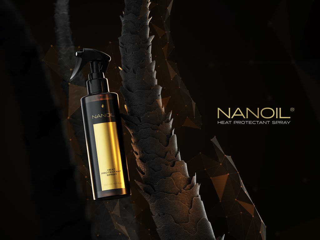 heat protectant spray Nanoil