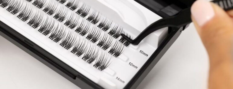 nanolash pre glued lashes clusters