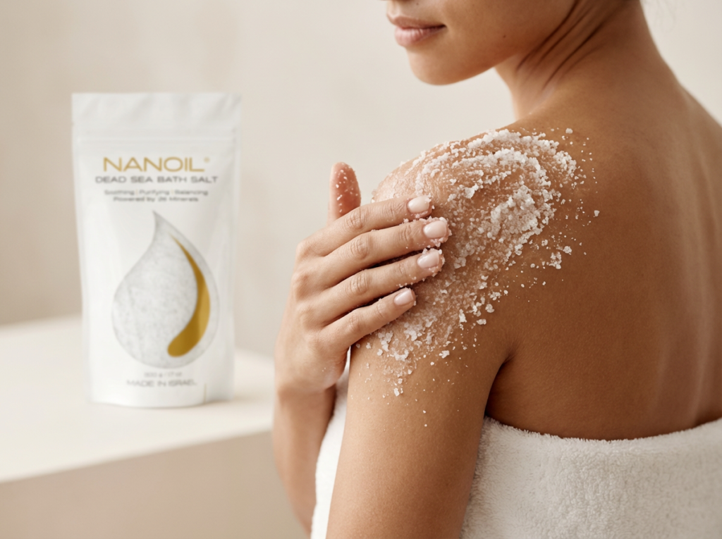 sea salt bath salts nanoil