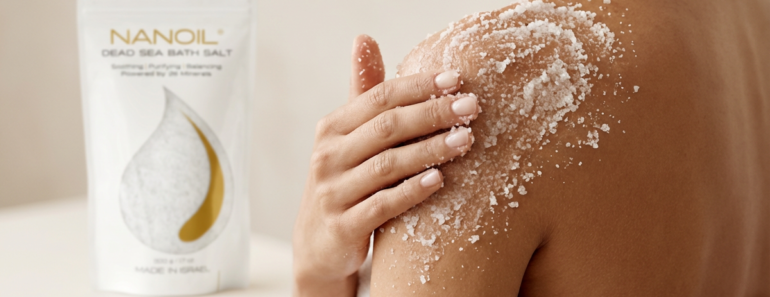 sea salt bath salts nanoil